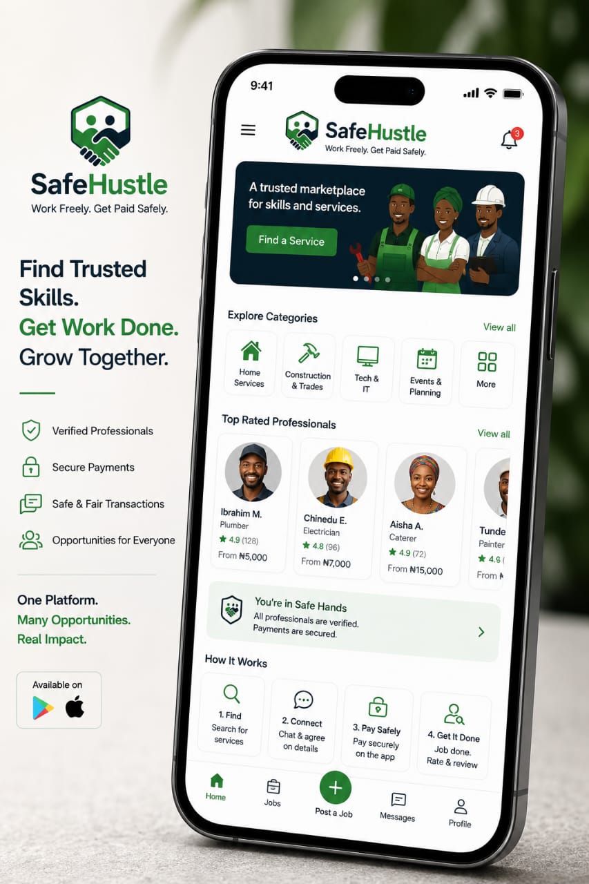 SafeHustle Mobile App